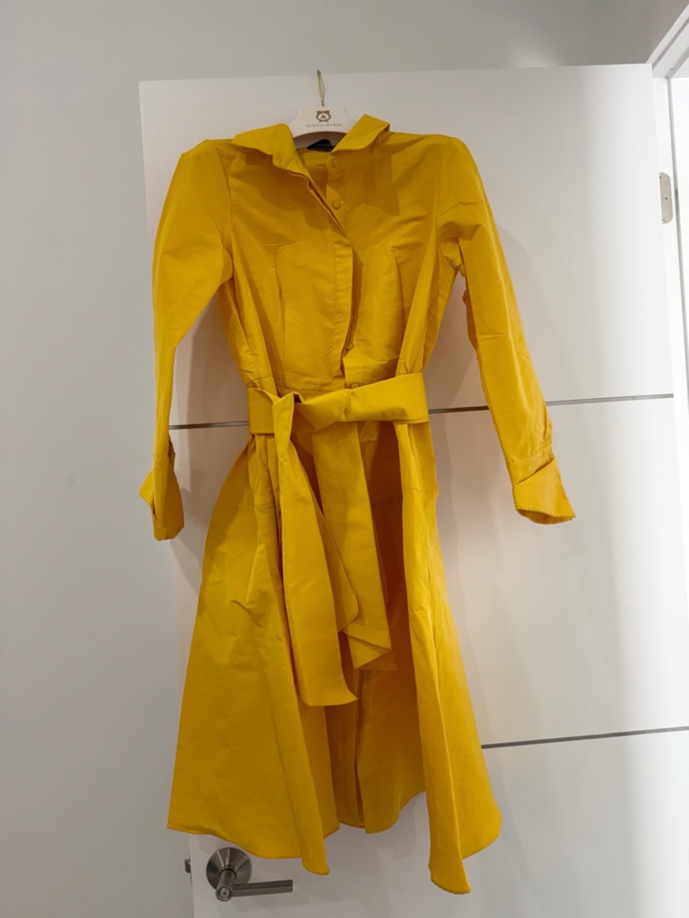 Carolina Herrera Taffeta Shirt Dress